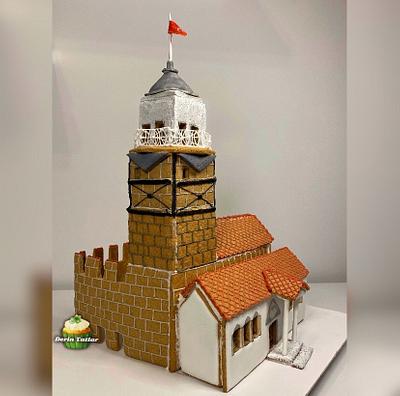 Maiden Tower - Cake by Derin Tatlar