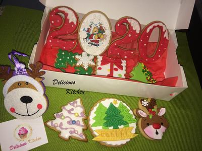 Christmas  cookies - Cake by Emily's Bakery