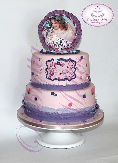 Violetta cake  - Cake by OMBRETTA MELLO