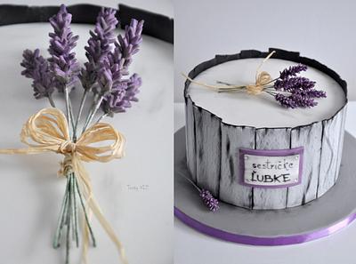 Hmmmm lavender - Cake by CakesVIZ