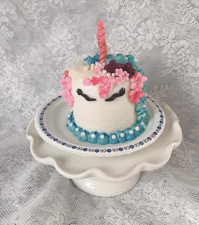 Tiny Birthday Cake - Cake by June ("Clarky's Cakes")