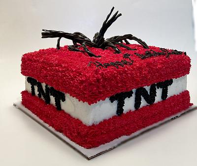 Minecraft TNT Block - Cake by Wendy Army
