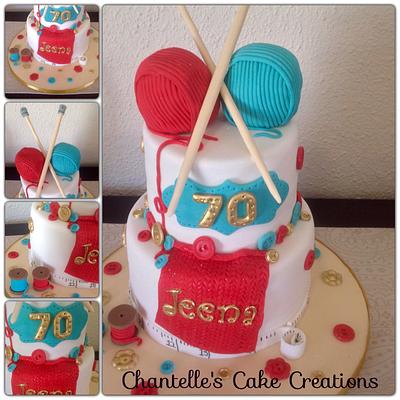 Knitting - Cake by Chantelle's Cake Creations