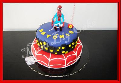 spider Man Cake  - Cake by Minibigcake