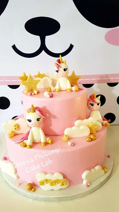 Unicorn Cake for Sveva - Cake by JMCakeLab