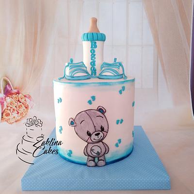 Teddy baby cake - Cake by Zaklina