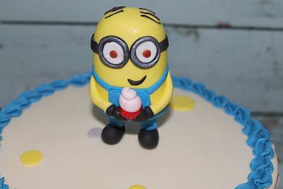 Minion Cake  - Cake by AngelsBakeShop