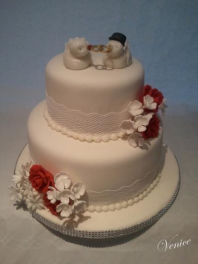 Wedding cake - Cake by Renáta 