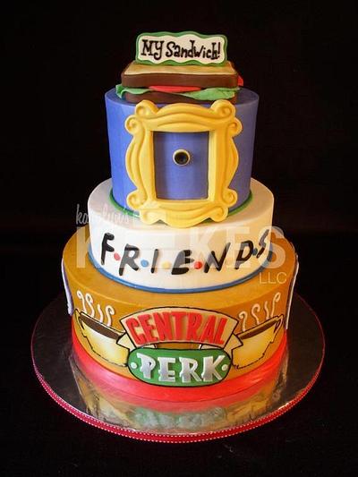 FRIENDS TV Show - Cake by Karolyn's Kakes, LLC