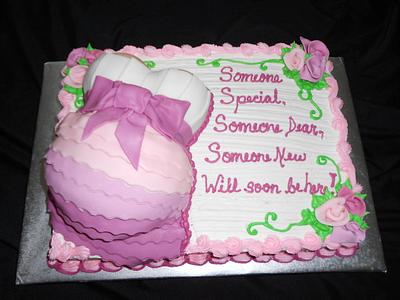 Baby Bump Cake - Cake by caymancake