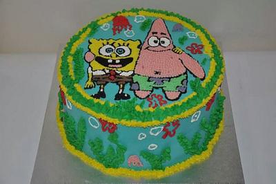 Spongebob  - Cake by Agnieszka