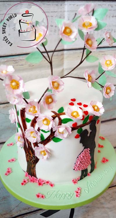 Cherry blossom - Cake by Katarzyna Rarok