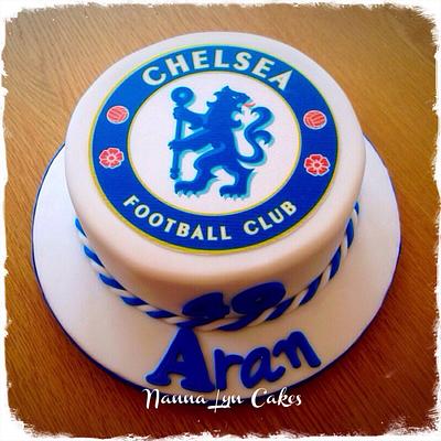 Chelsea badge - Cake by Nanna Lyn Cakes
