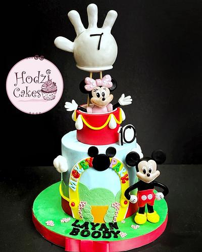 Mickey Park Cake 🎈 - Cake by Hend Taha-HODZI CAKES