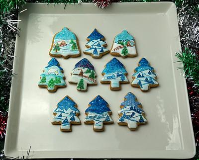 Winter Wonderland Cookies - Cake by Dragana