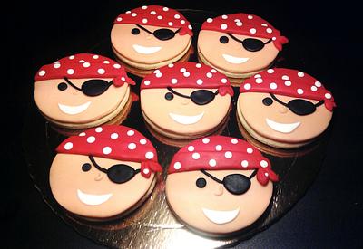 Pirate wafer - Cake by Aventuras Coloridas