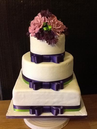 Wedding cake - Cake by lorraine mcgarry