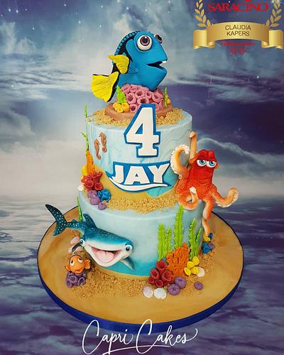 More than just Friends.... they are destiny -- Dory -- 🐠   - Cake by Claudia Kapers Capri Cakes