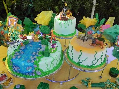 Lion King Theme Cake - Cake by Karen