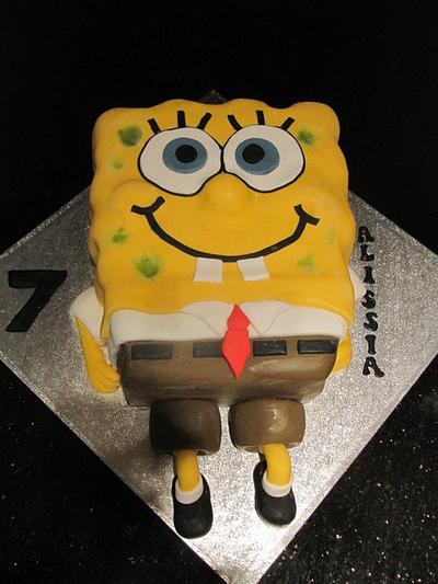 spongebob - Cake by d and k creative cakes