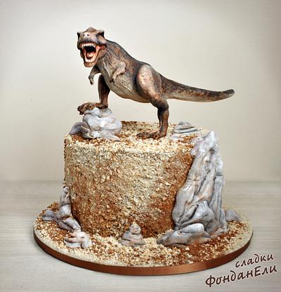 T-Rex - Cake by FondanEli