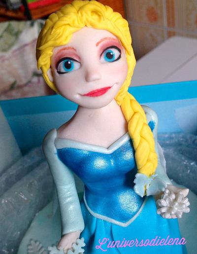 Elsa...for a little princess  - Cake by Elena