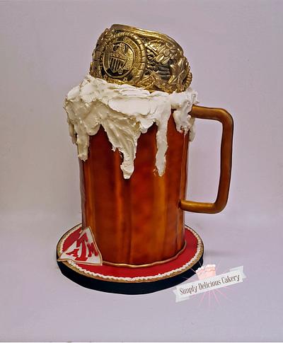 Aggie Ring Dunk Tradition Cake - Cake by Simply Delicious Cakery