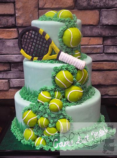 Custom Tennis Cake - Cake by Leo Sciancalepore