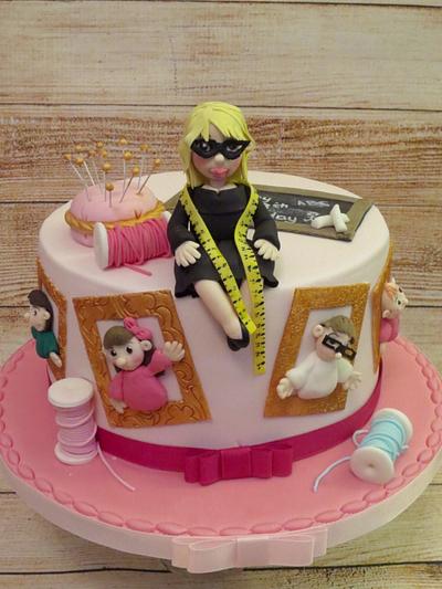 60th Birthday Girl - Cake by K Cakes