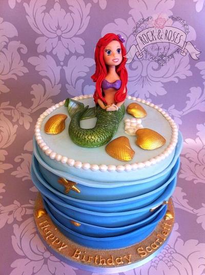Mermaid cake  - Cake by Rock and Roses cake co. 
