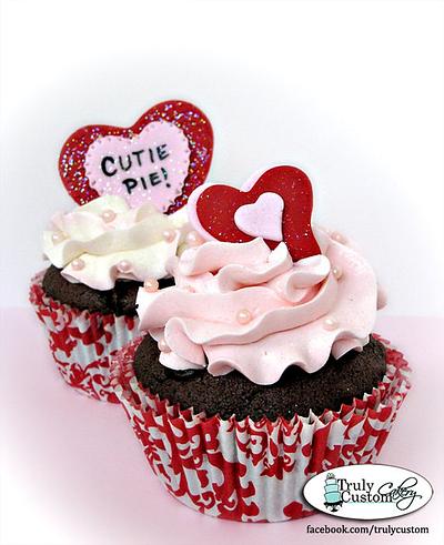 Valentine's Day Cupcakes - Cake by TrulyCustom