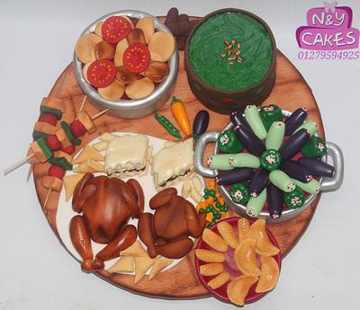 The feast of Ramadan  - Cake by N&y cakes