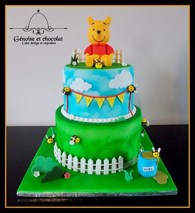 Winnie the pooh cake - Cake by Génoise et chocolat