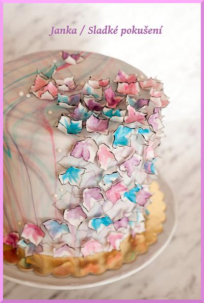 Hydrangea in pastel colours - Cake by Janka / Sladke pokuseni