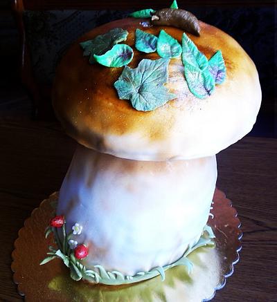 Giant Mushroom  - Cake by Dana Gargulakova
