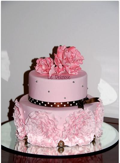 Pink&brown - Cake by LeDeliziose