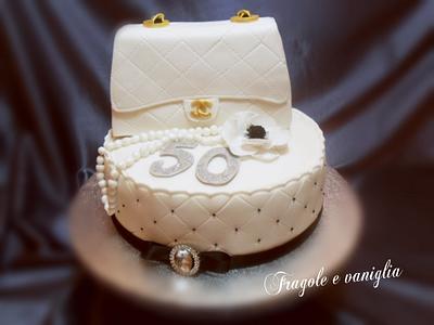 Chanel purse cake - Cake by Sloppina in cucina