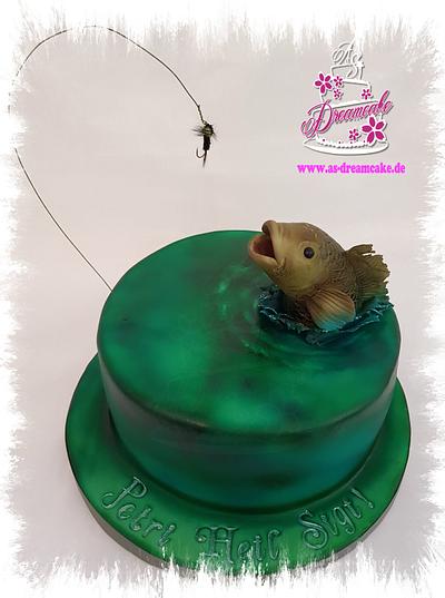 Fish edible cake topper muffin party decoration birthday gift koi angler |  eBay