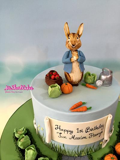 Peter Rabbit cake - Cake by Miss Shortcakes