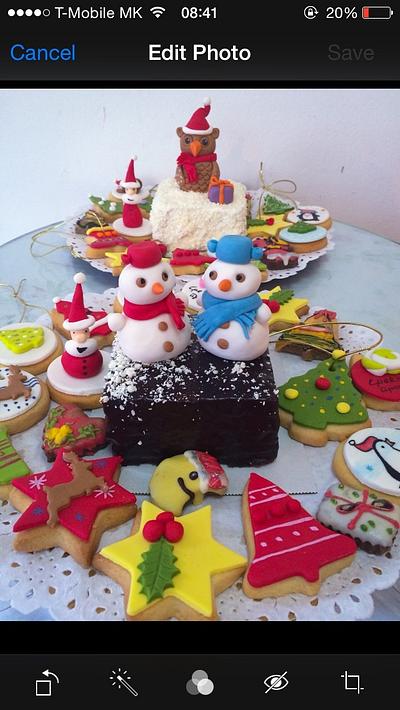 Christmas cake&cookies - Cake by Mocart DH