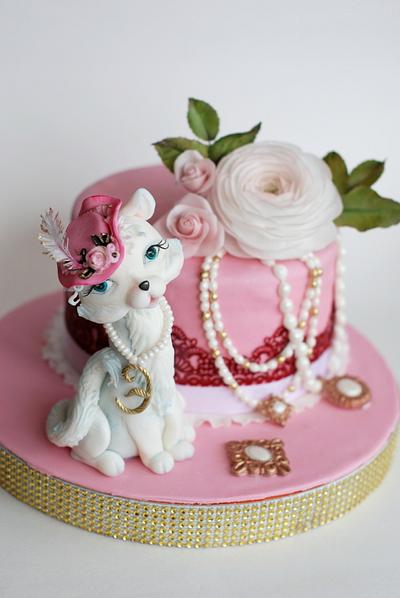 Sweet cat cake :) - Cake by Mila