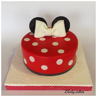Minnie cake - Cake by Llady
