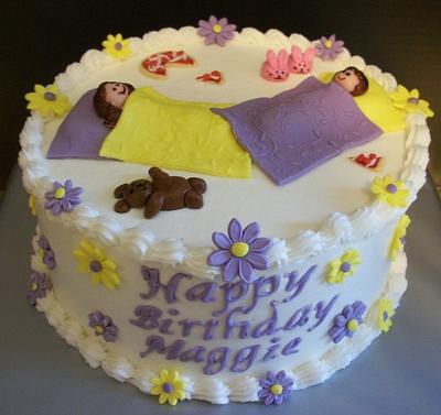Pajama Party - Cake by Tracy's Custom Cakery LLC