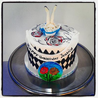 A little bit of Alice  - Cake by Danijela Lilchickcupcakes