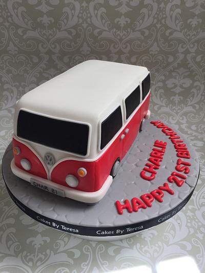 VW camper van cake - Cake by teresascakes