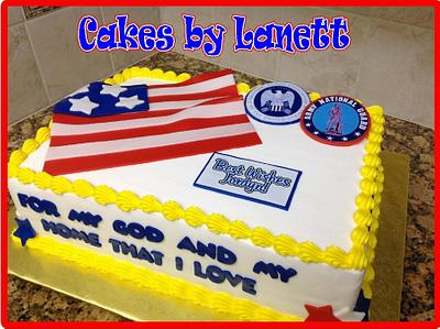National Guard Cake - Cake by Lanett