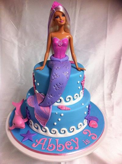 Barbie mermaid cake - Cake by Mardie Makes Cakes