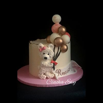 Tort na roczek  - Cake by Ewa