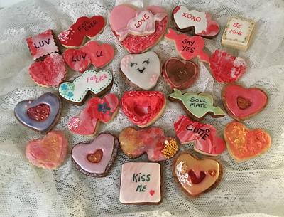 Valentine’s Cookies  - Cake by June ("Clarky's Cakes")