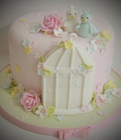 Birdcage cake - Cake by Shereen